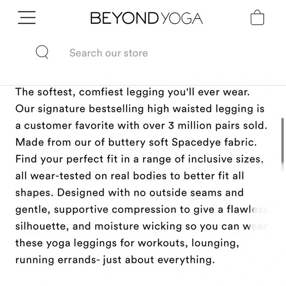 Beyond Yoga Spacedye Caught In The Midi High Waisted Leggings SD3243 Teal L NWT - Picture 4 of 9